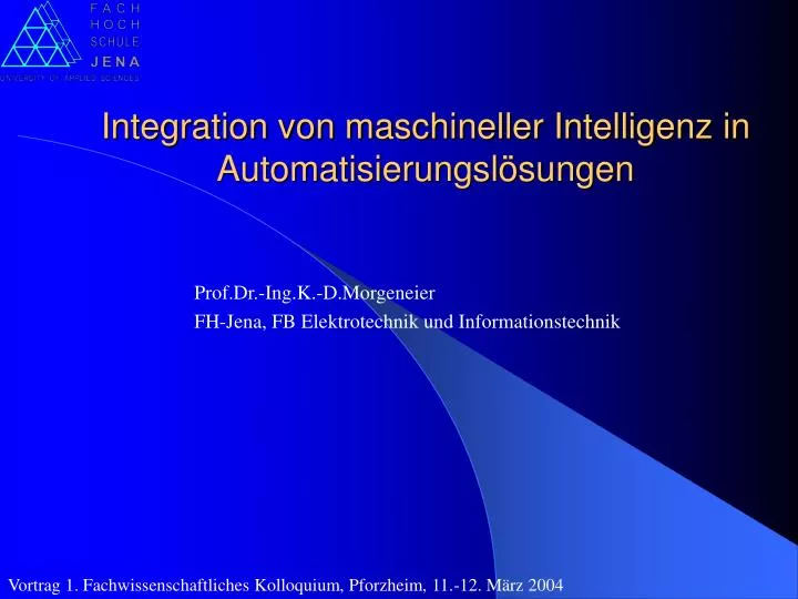 integration von maschineller intelligenz in automatisierungsl sungen