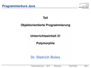 programmierkurs java