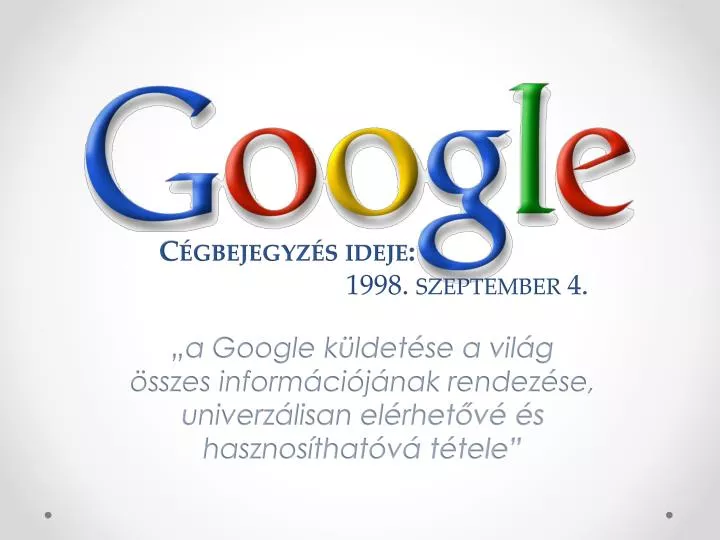 c gbejegyz s ideje 1998 szeptember 4