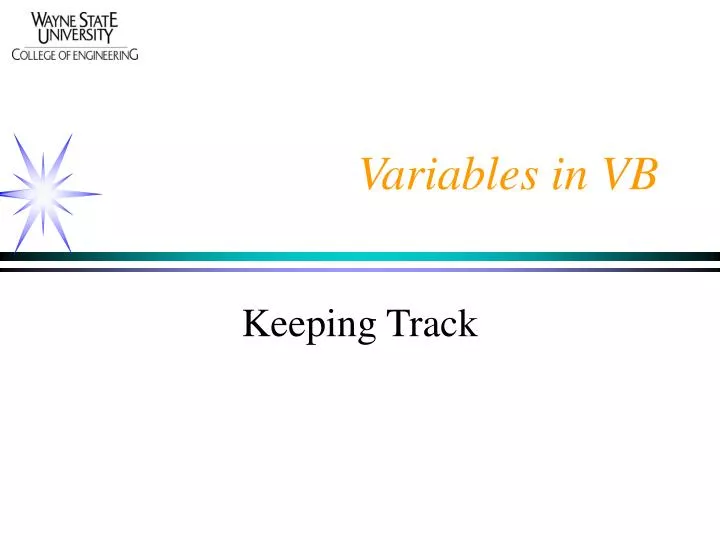 variables in vb
