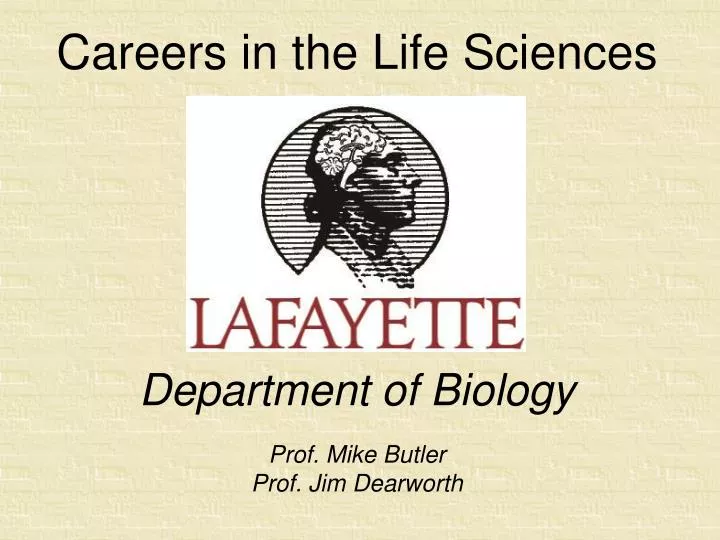 careers in the life sciences