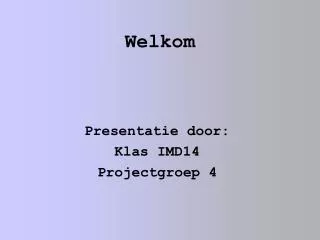 welkom