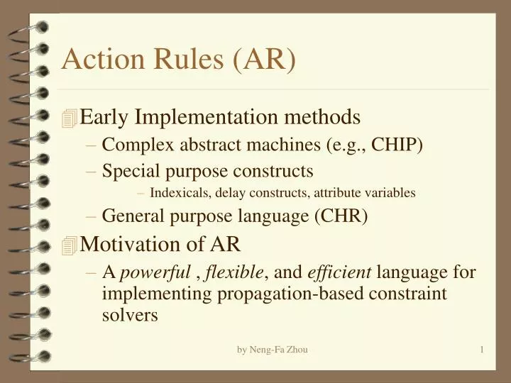 action rules ar