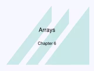 Arrays