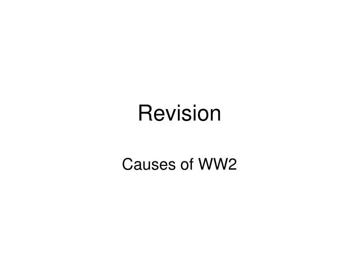 revision