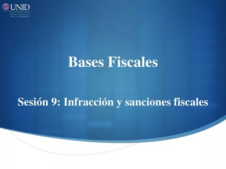 bases fiscales