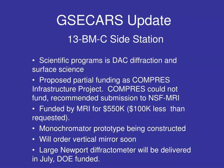 gsecars update