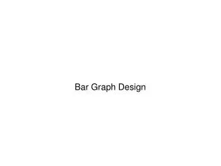 Bar Graph Design