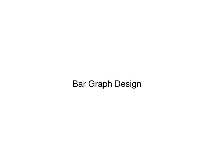 bar graph design