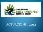 ACTUACIONS 2012 - slide 1
