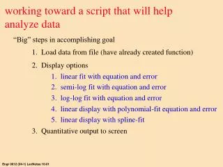 Engr 0012 (04-1) LecNotes 10-01