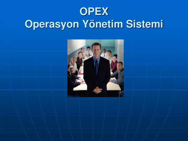 opex operasyon y netim sistemi