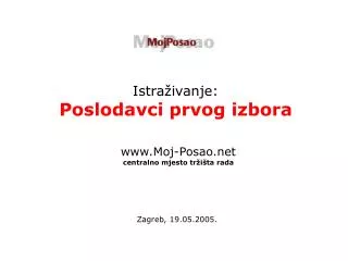 istra ivanje poslodavci prvog izbora