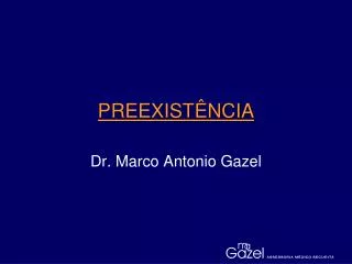 preexist ncia