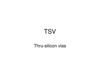 TSV