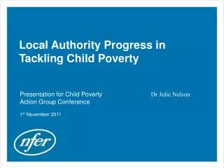 Local Authority Progress in Tackling Child Poverty