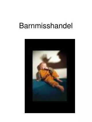 Barnmisshandel