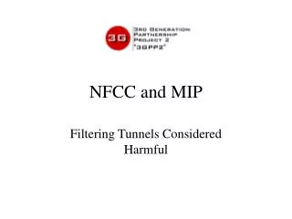 NFCC and MIP