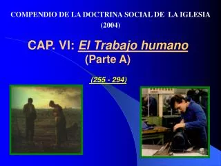 cap vi el trabajo humano parte a 255 294