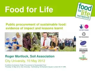 Public procurement of sustainable food: evidence of impact and lessons learnt