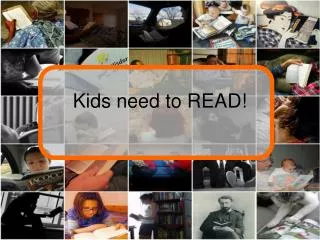 Kids need to READ!