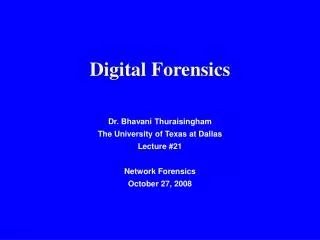 Digital Forensics