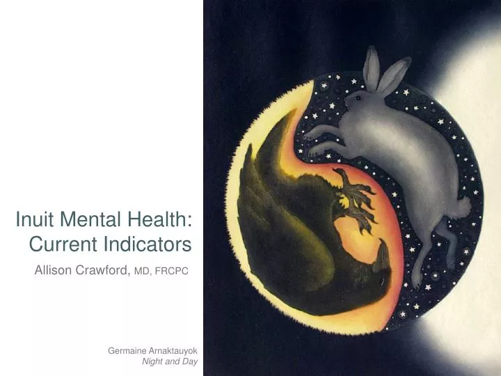 inuit mental health current indicators