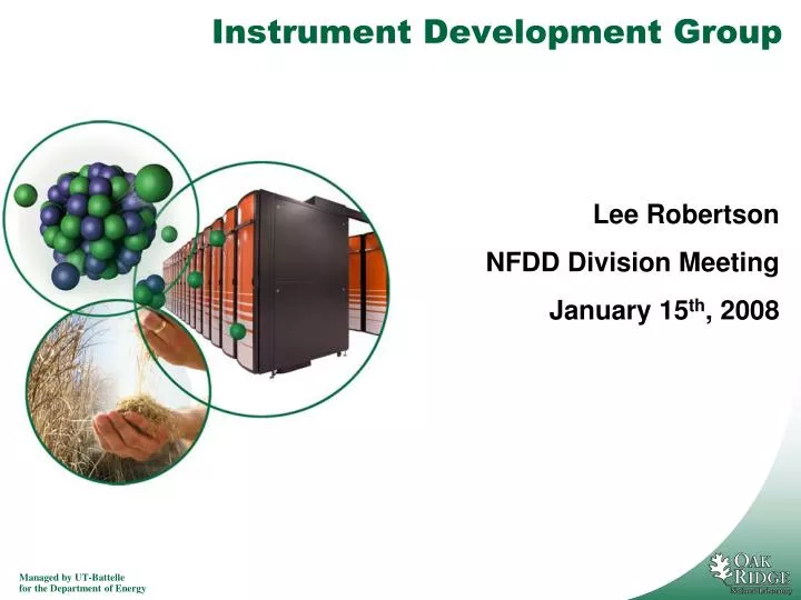 instrument development group