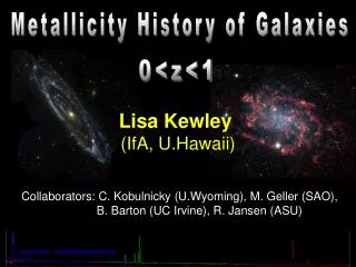 Metallicity History of Galaxies