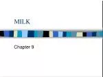 MILK - slide 1