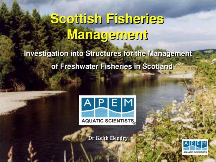 scottish fisheries management