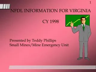 NFDL INFORMATION FOR VIRGINIA CY 1998