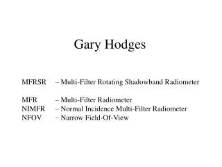 Gary Hodges