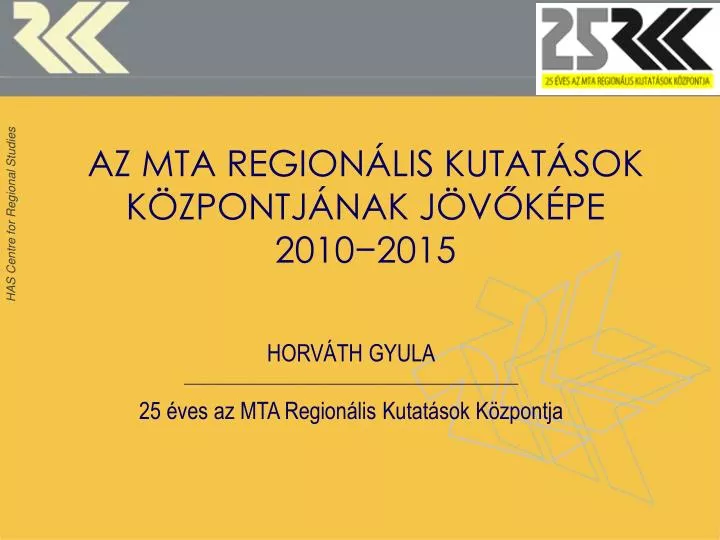 az mta region lis kutat sok k zpontj nak j v k pe 2010 2015