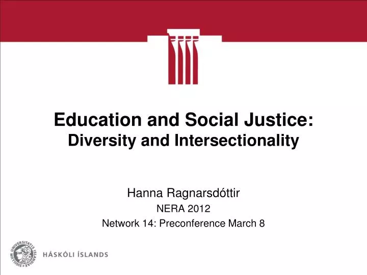 education and social justice diversity and intersectionality