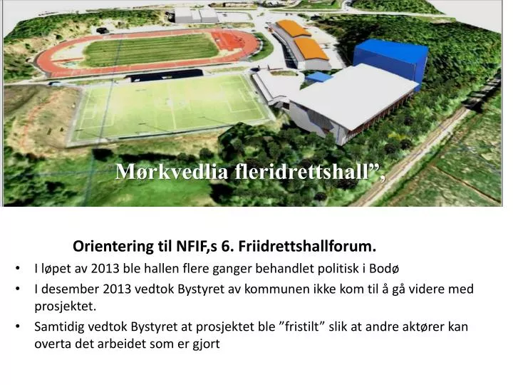 m rkvedlia fleridrettshall