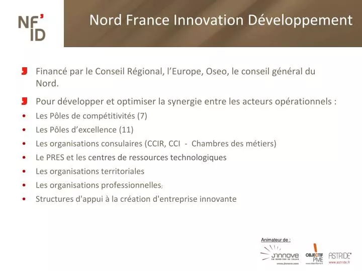 nord france innovation d veloppement