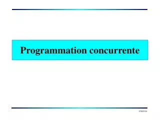 programmation concurrente
