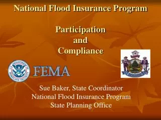 National Flood Insurance Program Participation and Compliance