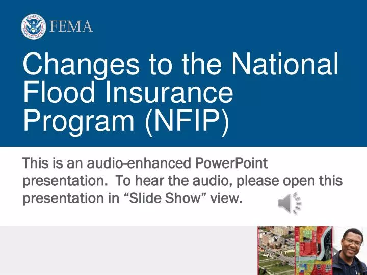 changes to the national flood insurance program nfip