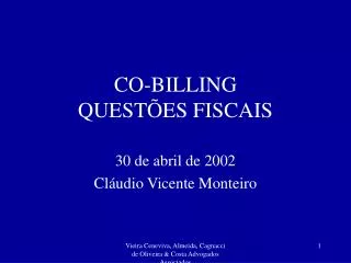 co billing quest es fiscais