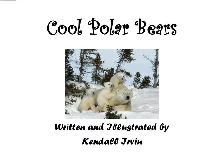 cool polar bears
