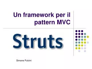 un framework per il pattern mvc