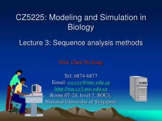 Sequence Analysis Methods