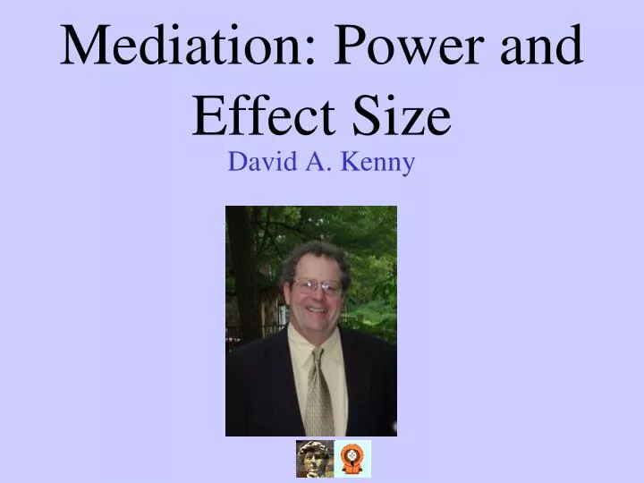 mediation power and effect size