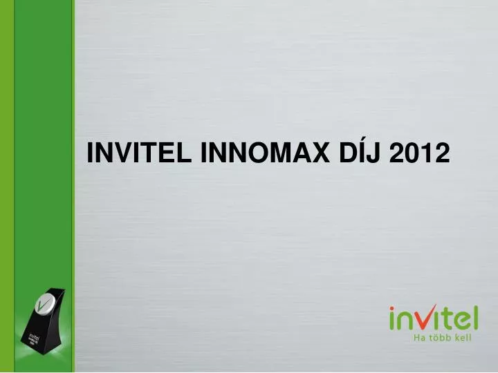 invitel innomax d j 2012