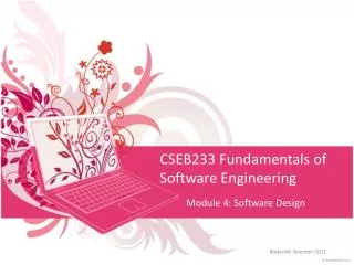 cseb233 fundamentals of software engineering