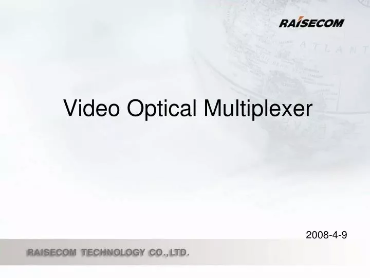 video optical multiplexer