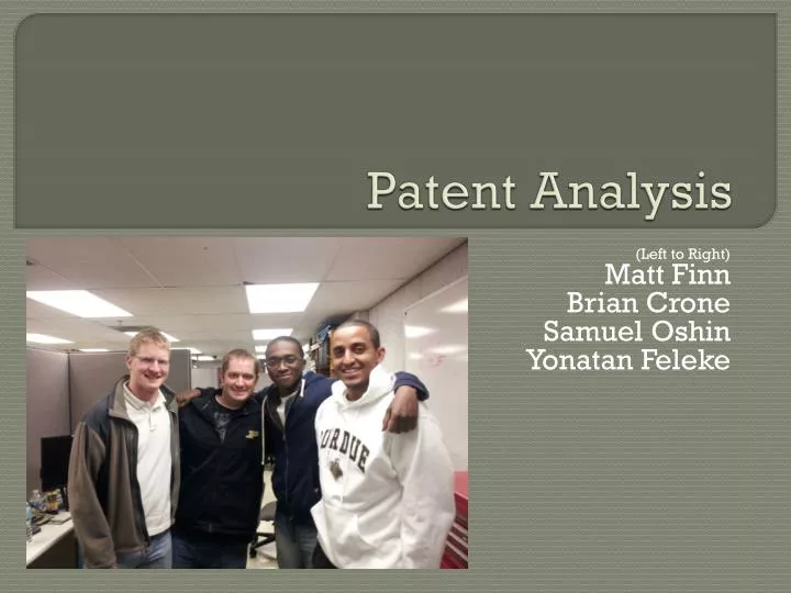 patent analysis