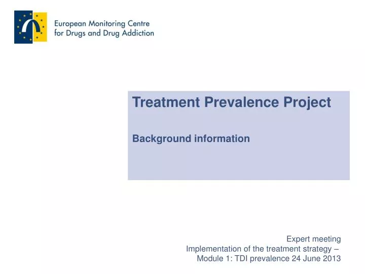 treatment prevalence project background information